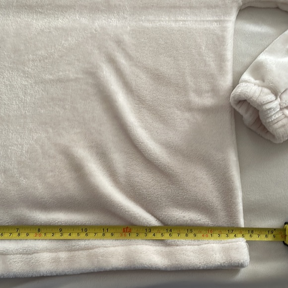 Cozy Cream Faux Fur Lauren Conrad Hoodie - Picture 3 of 9